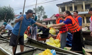 Nhiều hoạt động ấm tình người trong mưa lũ của tuổi trẻ Quảng Trị 