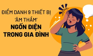 Điểm danh 9 thiết bị ‘âm thầm’ ngốn điện trong gia đình