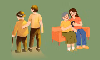 Người trẻ Trung Quốc kiếm thêm thu nhập nhờ chăm sóc người già