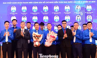 Anh Lê Mạnh Cường tái cử làm Bí thư Đoàn Thanh niên Kiểm toán Nhà nước nhiệm kỳ 2025 - 2030