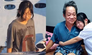 Nữ sinh 15 tuổi nhặt ve chai, chăm cha ốm liệt giường gây xúc động