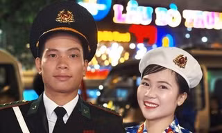 Gặp nhau 2 lần ở A80, anh lính biên phòng và nữ chiến sĩ nên duyên hẹn hò