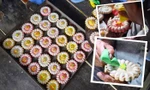 Mê mẩn bánh họng xôi dân gian miền Tây: Cách làm công phu, ngoại hình bắt mắt