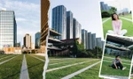 Công viên Ga Ba Son "thay áo mới": Bãi cỏ xanh mướt thu hút giới trẻ đến check-in