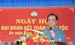 Phó chủ tịch Quốc hội Lê Minh Hoan dự Ngày hội Đại đoàn kết tại Đồng Tháp 