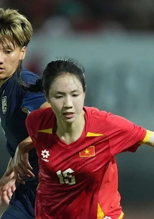 Nữ Việt Nam vs Nữ Thái Lan 1-0 (H2): Thanh Nhã khuấy đảo hàng thủ Thái Lan
