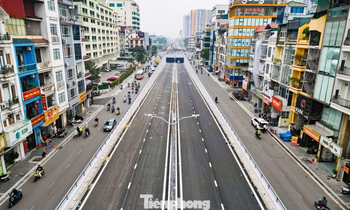 Cận cảnh hầm chui 778 tỷ 'giải cứu' điểm đen ùn tắc Giải Phóng