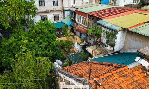 Bên trong khu tập thể Trương Định sau hơn 50 năm sử dụng