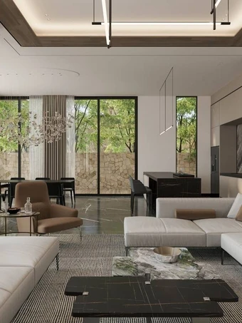 Xu hướng nội thất phòng khách 2026: Tối giản và ngập tràn ánh sáng tự nhiên