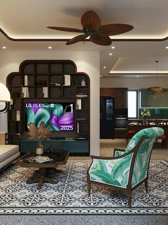 Biệt thự phong cách Indochine đương đại gây 'thương nhớ'