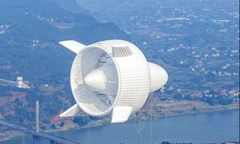 Trung Quốc thử nghiệm tuabin gió bay công suất megawatt đầu tiên trên thế giới