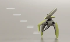 Mẫu ghế robot kỳ lạ hình con cua có thể đưa bạn di chuyển khắp nhà, thậm chí giúp lên xe ô tô một cách dễ dàng