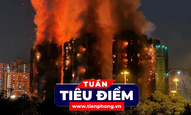 TIÊU ĐIỂM: Toàn cảnh thảm họa cháy chung cư ở Hong Kong, ít nhất 128 người chết