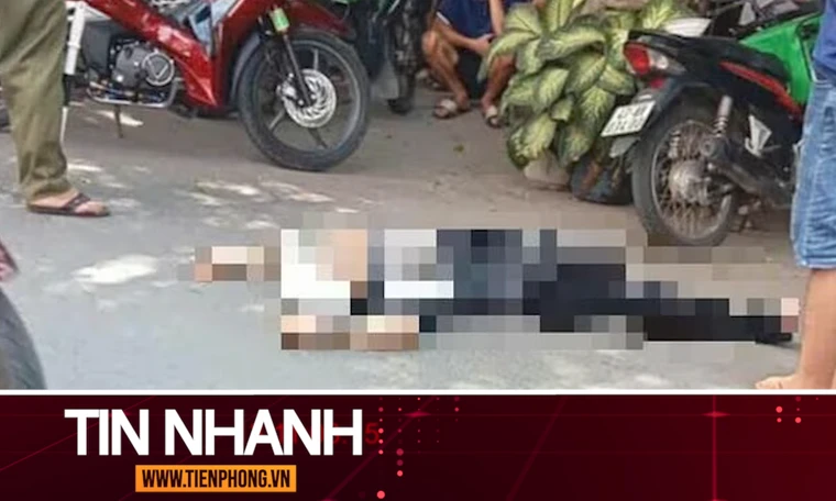 TIN NHANH: Nam thanh niên tự đâm vào bụng mình, người bán dao nhanh chóng rời hiện trường