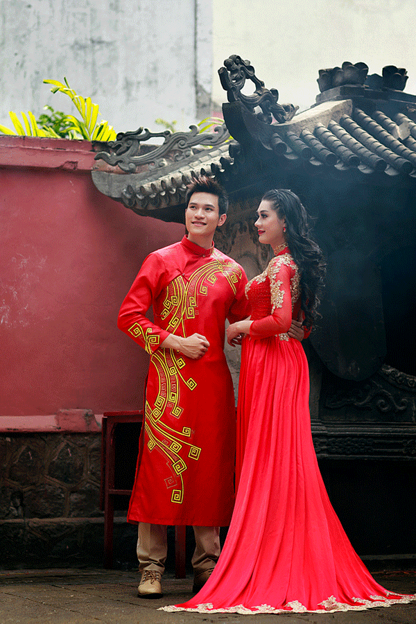 Lâm Chi Khanh đẹp dịu dàng với áo dài ảnh 10