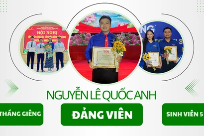 Thủ lĩnh sinh viên ngành Quản lý đất đai với hành trình chinh phục danh hiệu ‘Sao Tháng Giêng’, ‘Sinh viên 5 tốt’