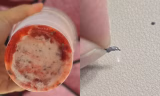 Mảnh kim loại trong sinh tố dâu tây đang gây phẫn nộ cộng đồng mạng
