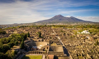 Tàn tích kỳ lạ của thành phố La Mã cổ đại sau thảm kịch phun trào núi lửa