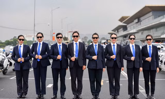 Đội hình nữ 'đặc vụ' tham gia bảo vệ an ninh, an toàn Đại lễ 2/9