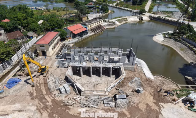 Cận cảnh những ‘lá chắn’ chống lũ tại Ninh Bình
