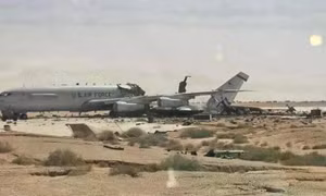 Những bức ảnh hé lộ thiệt hại tại các căn cứ Mỹ sau cuộc tấn công của Iran