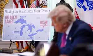 Mỹ đổi tên Hồ Ontario thành 'Hồ America', Canada tuyên bố không công nhận