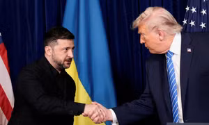 Nga nói Ukraine phớt lờ Tổng thống Mỹ Trump vì có châu Âu 'chống lưng'