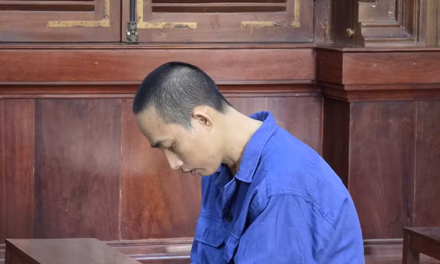 Bị cáo Bùi Ngọc Tuyến tại phiên tòa.