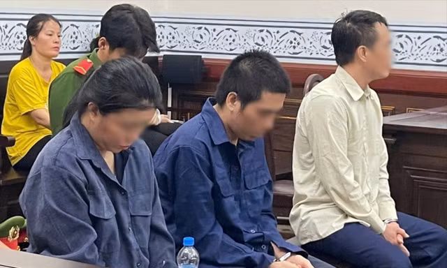 Các bị cáo trong vụ án.