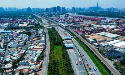 Toàn cảnh tuyến đường giảm áp lực cho trục giao thông Võ Nguyên Giáp