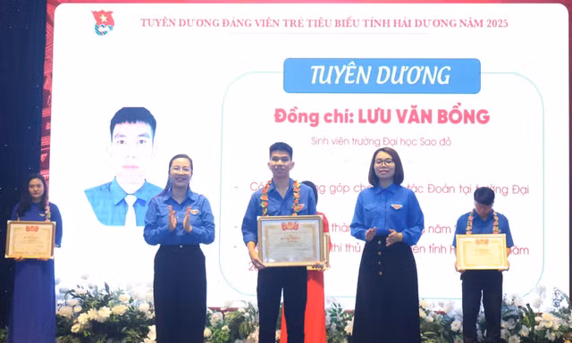 Lưu Văn Bổng - Sinh viên Trường Đại học Sao Đỏ là tấm gương tiêu biểu trong công tác Đoàn và phong trào thanh niên