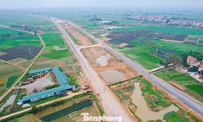 Diện mạo đường Vành đai 4 từ cao tốc Nội Bài - Lào Cai đến cầu Hồng Hà