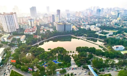 Diện mạo mới của công viên Nghĩa Đô