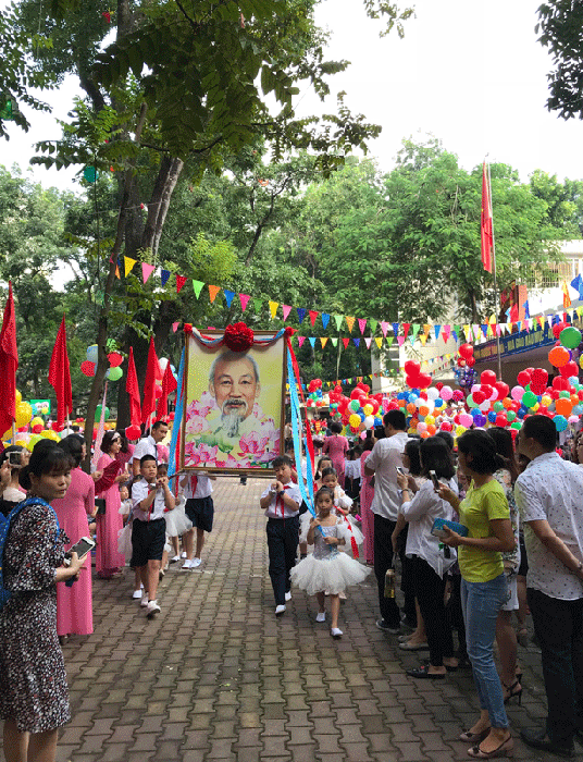 Gần 24 triệu học sinh, sinh viên hân hoan khai giảng năm học mới ảnh 43