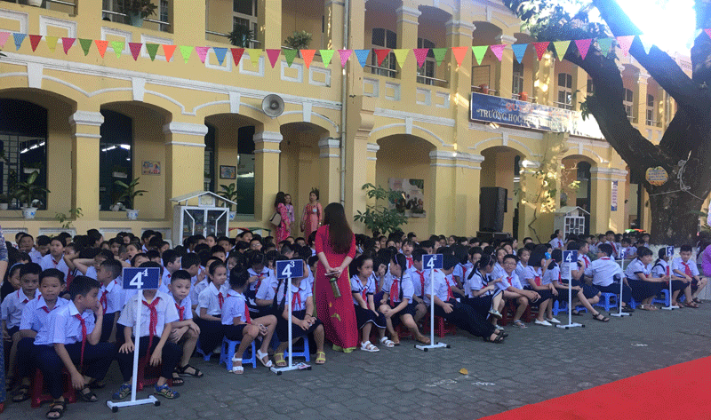 Gần 24 triệu học sinh, sinh viên hân hoan khai giảng năm học mới ảnh 56