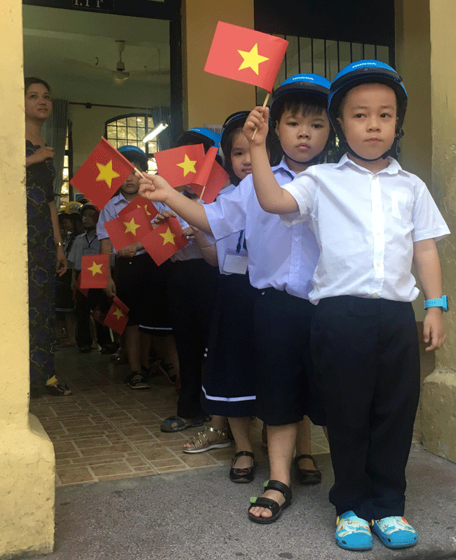 Gần 24 triệu học sinh, sinh viên hân hoan khai giảng năm học mới ảnh 58