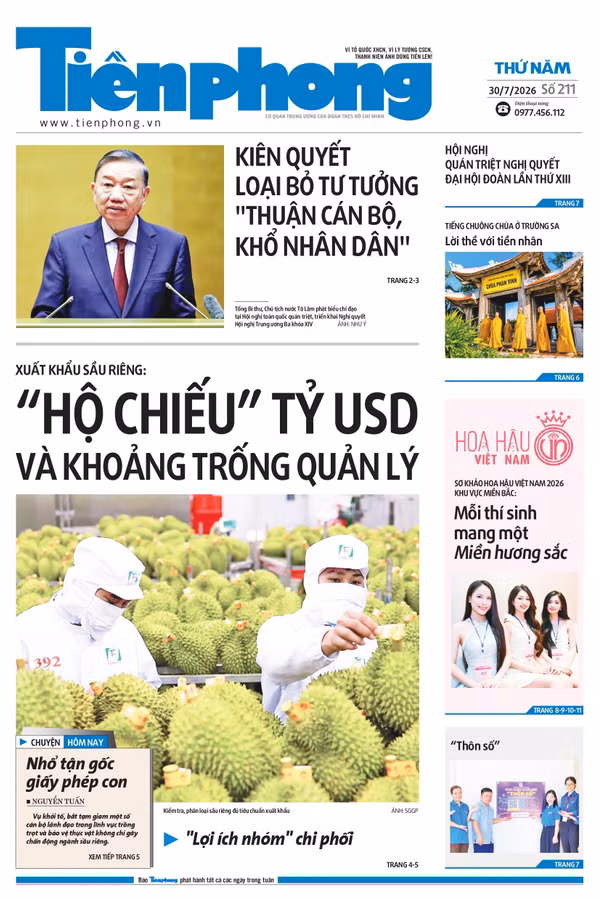 Tiền Phong số 211/2026