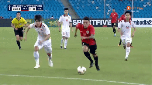 Kết thúc có hậu cho U23 Việt Nam: Khổ chiến vượt ải Timor Leste trên chấm 11m ảnh 15 Kết thúc có hậu cho U23 Việt Nam: Khổ chiến vượt ải Timor Leste trên chấm 11m ảnh 15