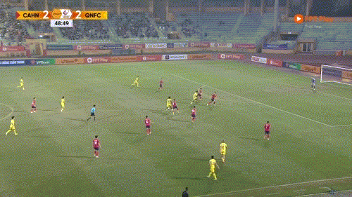 Hòa nhau 4-4, CAHN và Quảng Nam tạo nên màn rượt đuổi ngoạn mục từng phút giây ảnh 19