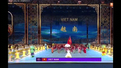 Lễ khai mạc Asiad 19: Rực rỡ Hàng Châu ảnh 26 Lễ khai mạc Asiad 19: Rực rỡ Hàng Châu ảnh 26