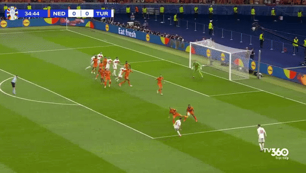 Bart Verbruggen tỏa sáng, Hà Lan vượt ải Thổ Nhĩ Kỳ vào bán kết ảnh 10 Bart Verbruggen tỏa sáng, Hà Lan vượt ải Thổ Nhĩ Kỳ vào bán kết ảnh 10