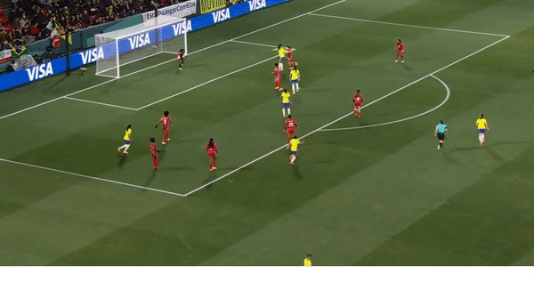 Bàn thắng thứ 3 đầy nghệ sĩ của tuyển Brazil Bàn thắng thứ 3 đầy nghệ sĩ của tuyển Brazil