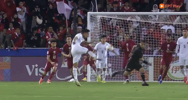 U23 Indonesia thua U23 Qatar với 2 thẻ đỏ trực tiếp ảnh 9