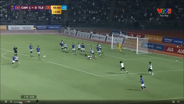 SEA Games 32: Đại thắng U22 Timor Leste 4-0, U22 Campuchia qua mặt Indonesia chiếm ngôi đầu bảng A ảnh 13 SEA Games 32: Đại thắng U22 Timor Leste 4-0, U22 Campuchia qua mặt Indonesia chiếm ngôi đầu bảng A ảnh 13