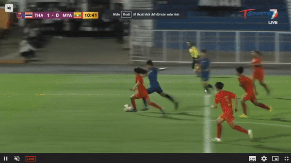 Ngược dòng đánh bại Thái Lan 4-2, tuyển nữ Myanmar hẹn Việt Nam ở chung kết ảnh 4 Ngược dòng đánh bại Thái Lan 4-2, tuyển nữ Myanmar hẹn Việt Nam ở chung kết ảnh 4