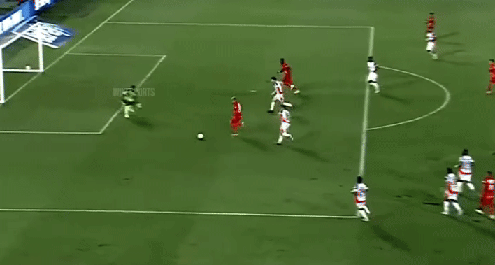 Một bàn thắng cho thấy kỹ năng của Holgado