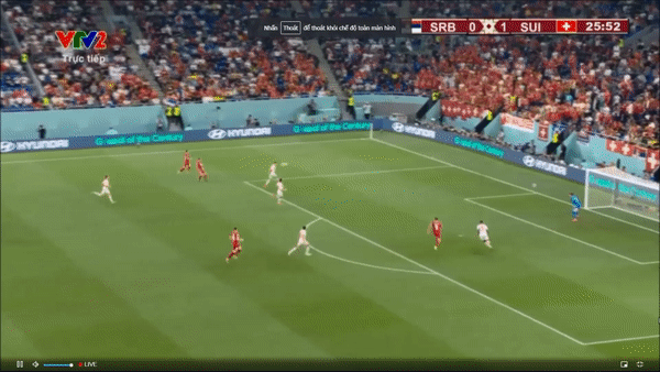 World Cup 2022: Thắng Serbia 3-2, Thuỵ Sĩ giành vé đi tiếp sau màn rượt đuổi tỷ số ảnh 12