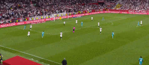 Bàn gỡ 1-2 của Real Madrid vào đầu hiệp 2