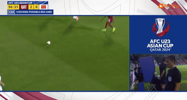 U23 Indonesia thua U23 Qatar với 2 thẻ đỏ trực tiếp ảnh 13