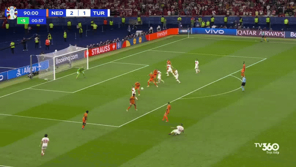 Bart Verbruggen tỏa sáng, Hà Lan vượt ải Thổ Nhĩ Kỳ vào bán kết ảnh 28 Bart Verbruggen tỏa sáng, Hà Lan vượt ải Thổ Nhĩ Kỳ vào bán kết ảnh 28